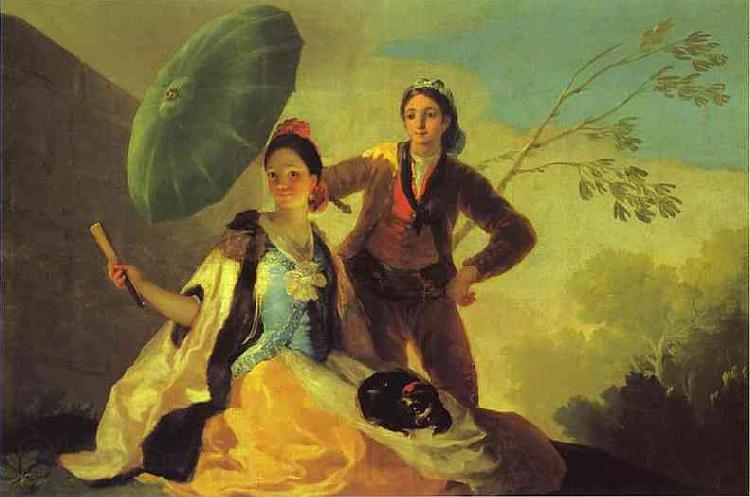 Francisco Jose de Goya The Parasol.